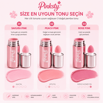 Pinksty Kadife Likit Allık