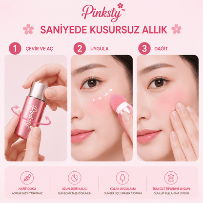 Pinksty Kadife Likit Allık